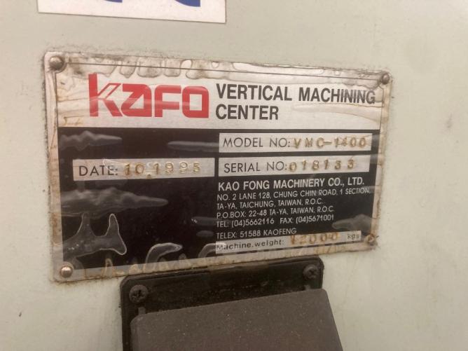 KAFO VMC 1400 